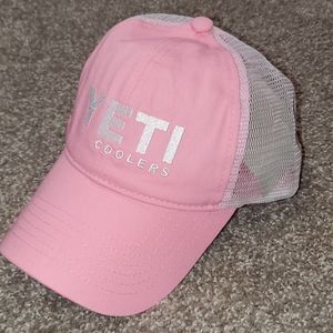 NEW Pink YETI Trucker Hat